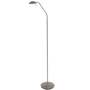 LED Stehleuchte Silber 0