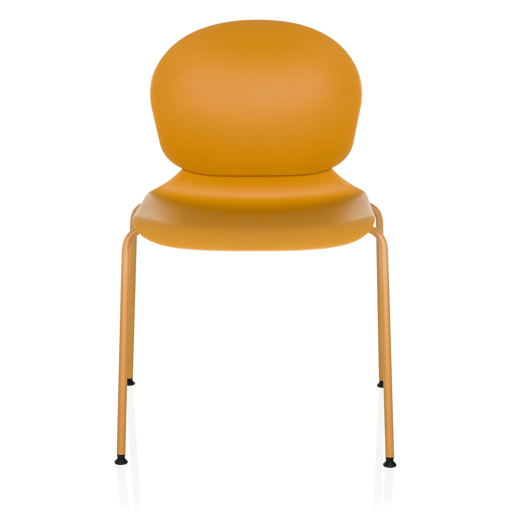T36 VI Stackable chair plastic Yellow 0