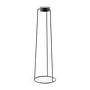 Moon Solar Stehleuchte Maxi Aluminium Anthrazit Ø 34cm 2