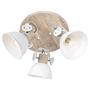 Ceiling light Gearwood VI 3-bulb Solid Oak 0
