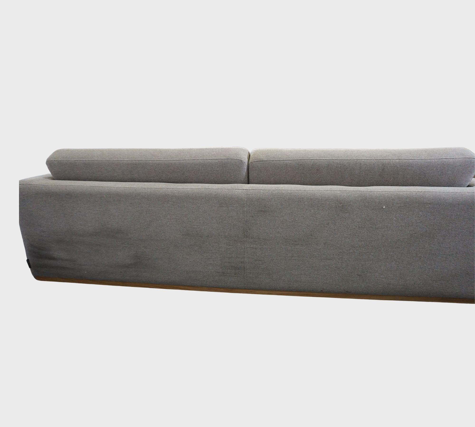 Johan Sofa 3-Sitzer Agnes Brown 4
