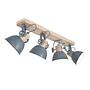 Deckenleuchte Gearwood IV Grau 0