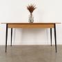 Dining table Oak 1980s 2