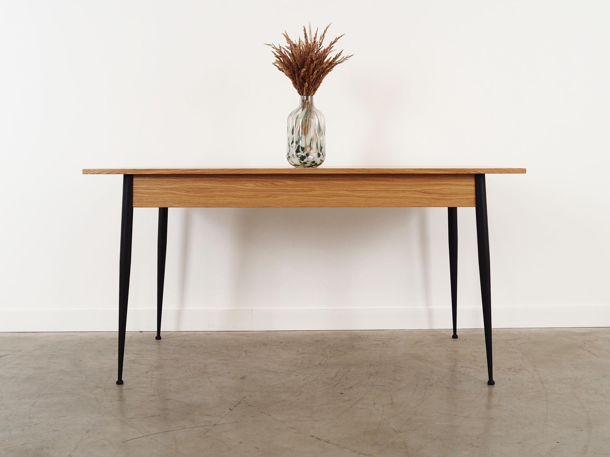 Dining table Oak 1980s 2