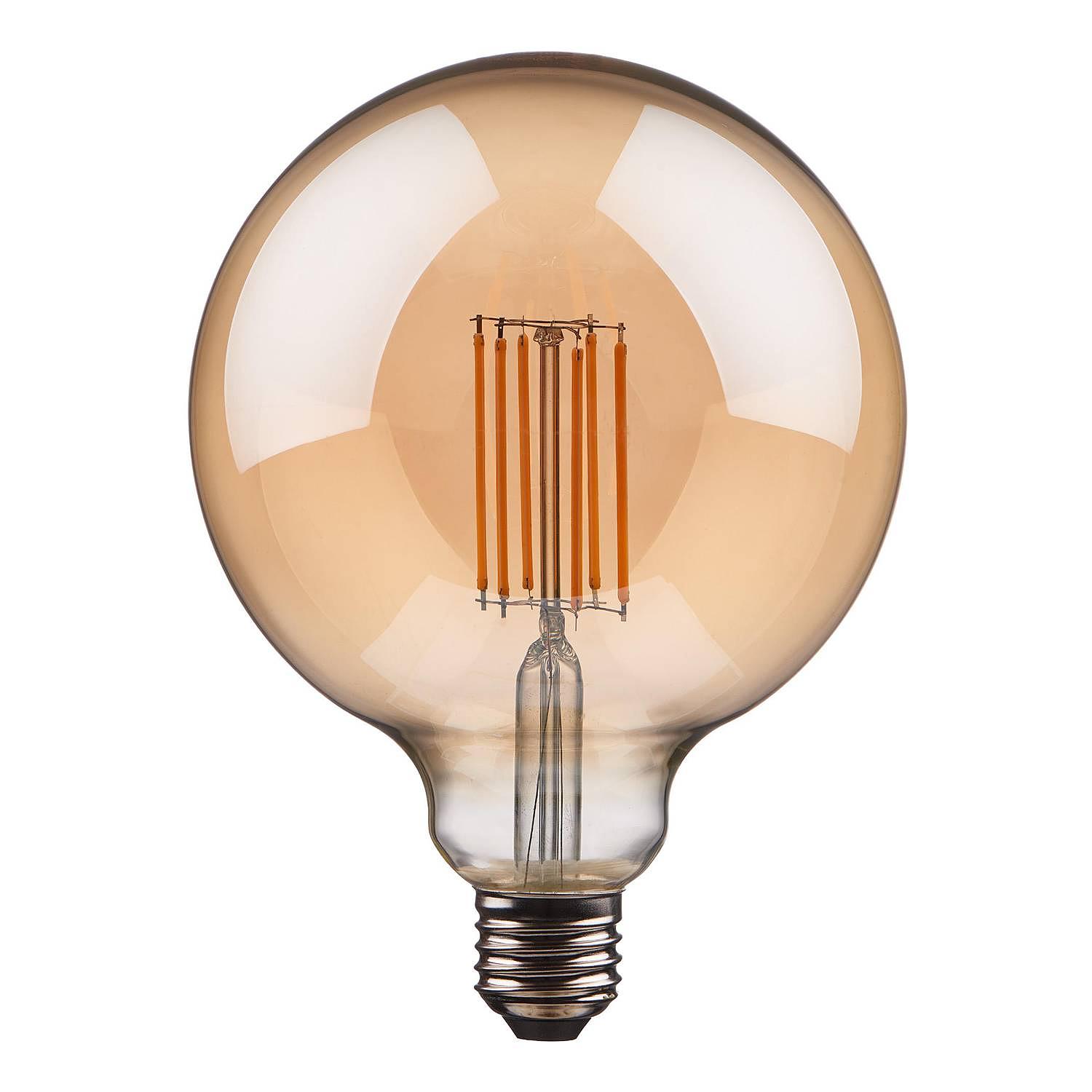 LED-Glühbirne BRIGHT LIGHT Farbglas 1-flammig 0