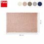 Gewebte Chenille Badematte Rose 2