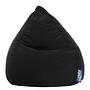 Sitzsack Easy L Microfaser Schwarz 0