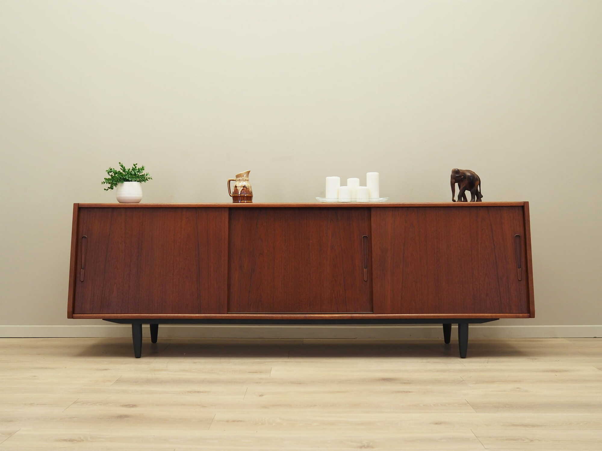 Sideboard Teakholz Braun 1970er Jahre  1