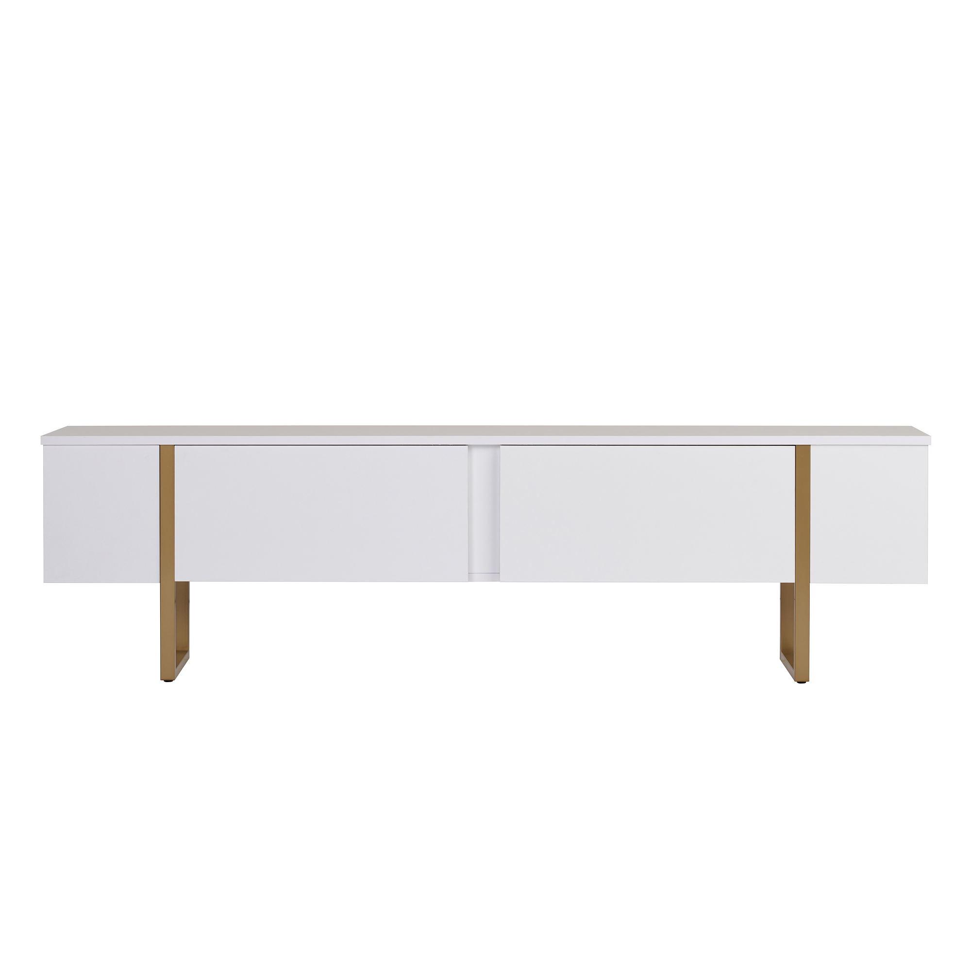 Onera Sideboard Weiß Gold 7