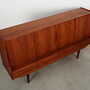 Vintage sideboard teak brown 1960s 7