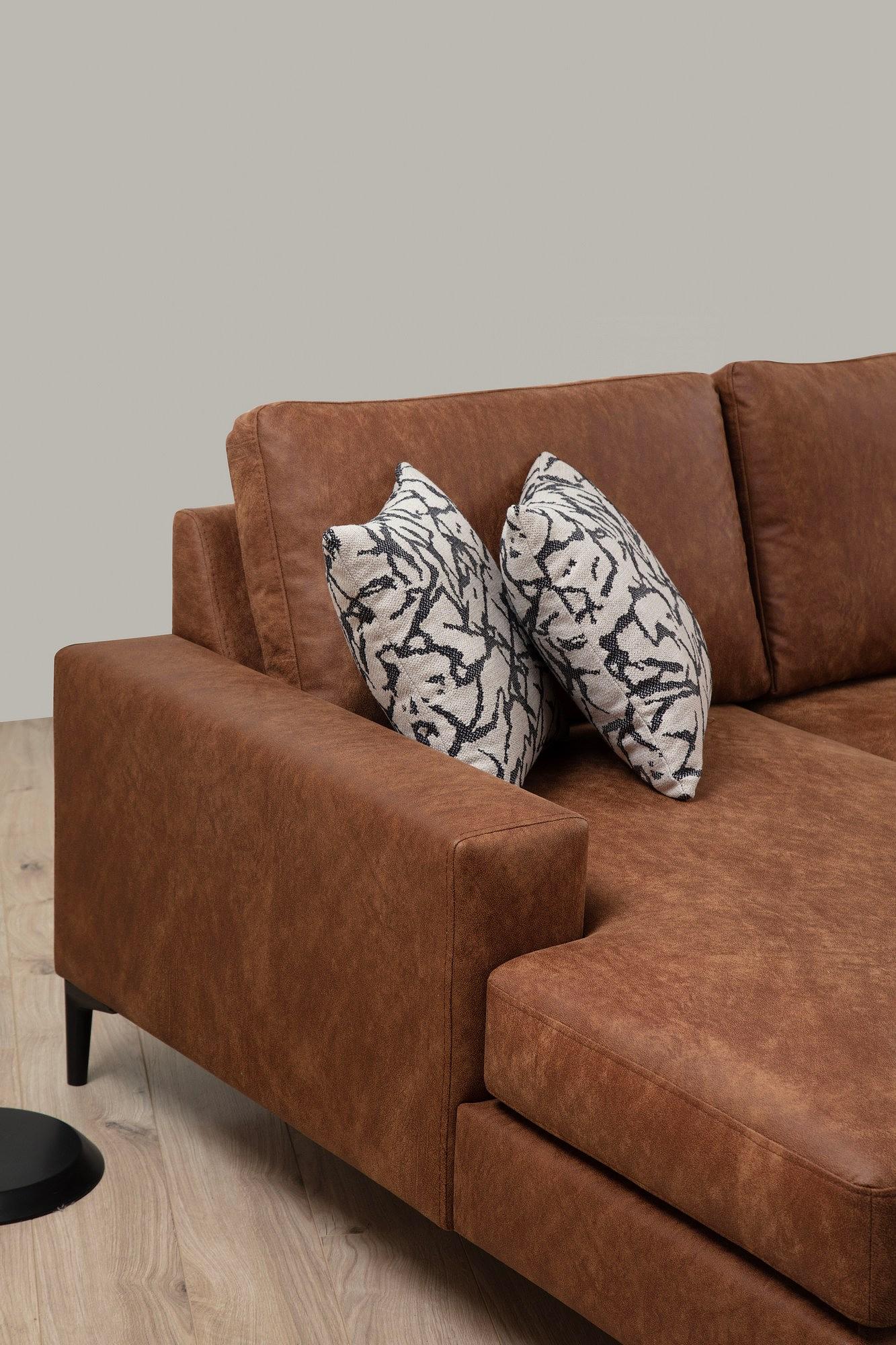 Porto Corner Sofa Camel 3