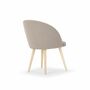 Holly dining chair Agnes Brown 1