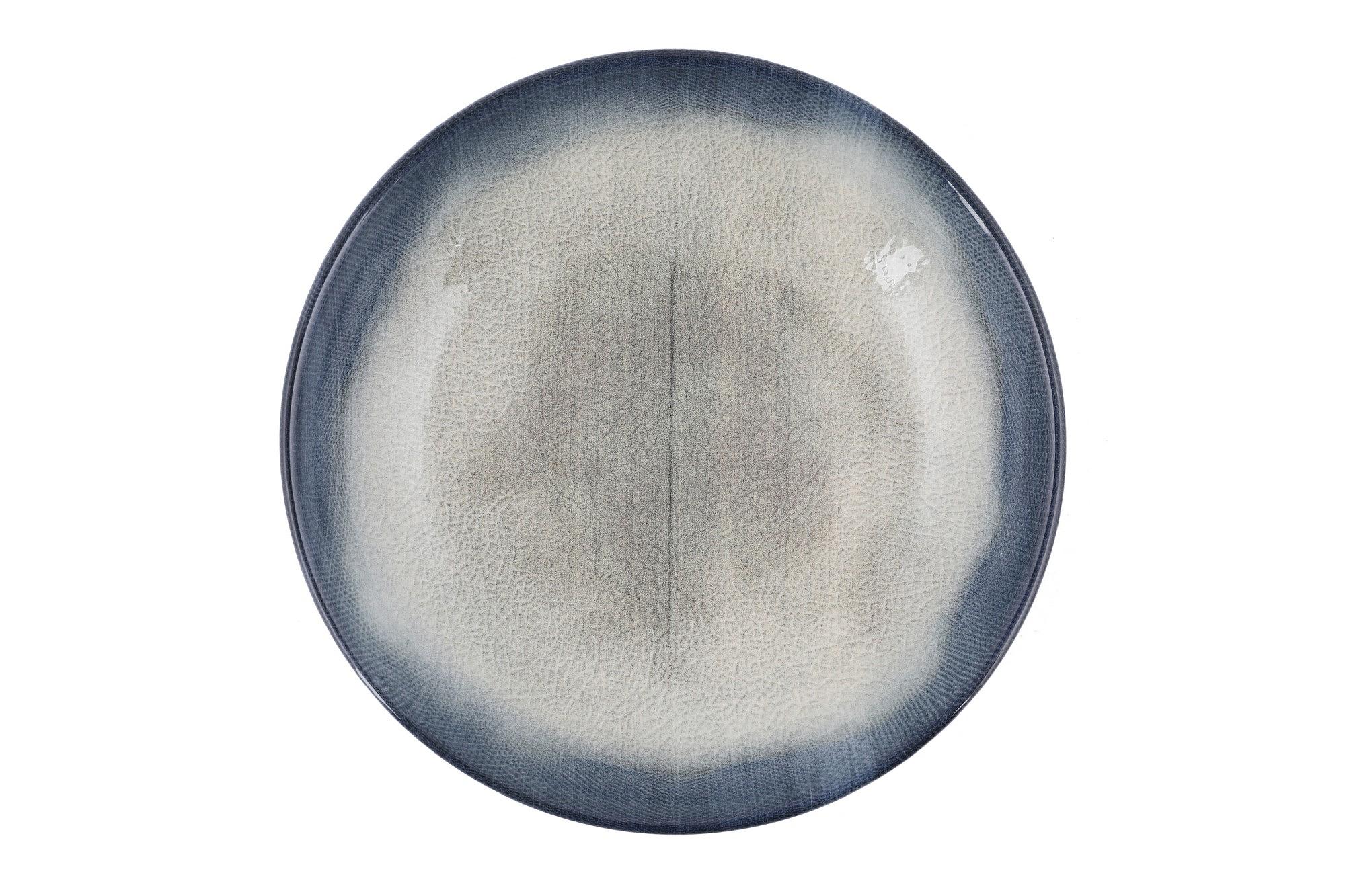 Tableware set 26-pc. Porcelain Blue Brown 5