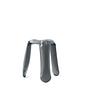Plopp Standard stool steel Umbra gray matte 0