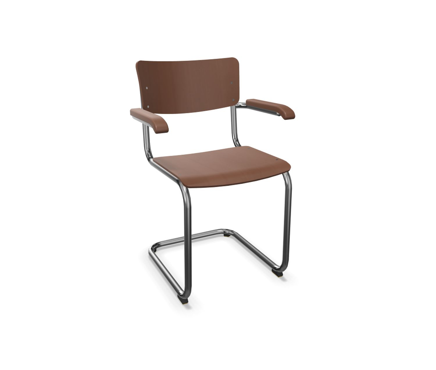 S 43 F Freischwinger Braun 0