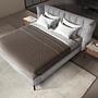 Side table in marble look Walnut veneer 3