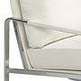 Armchair Faux Leather White 7
