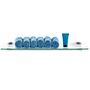 Areo towel rack glass stainless steel polished 68933 1