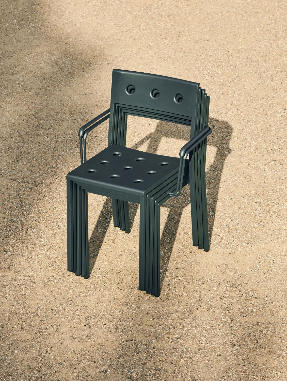 Balcony Armlehnstuhl Grün 1