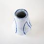 Ceramic vase White 1960s 5