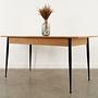 Dining table Oak 1980s 4