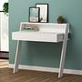 Cowork Desk Wood Veneer White 1