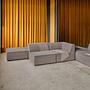 Dane 1-Sitzer Eckmodul Rechts Impression Greige 5