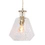 Grazioglass Pendelleuchte Aluminium Glas 1-flammig 0