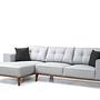 Montana Ecksofa Links Grau 2