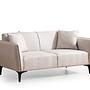 Belissimo 2-Sitzer Sofa Weiß 3