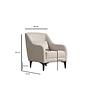 Astana Armchair Ecru 4