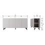 Miller Sideboard Kiefernholz 8