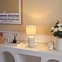Charming Sparkle Tischleuchte Keramik Beige 1-flammig 2