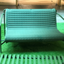 Palissade Lounge Sofa Metall Grün 2