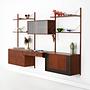 Modulares Teak-Regalsystem 60er Jahre Hansen & Guldborg 0