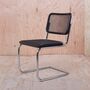 S 32 N Thonet Freischwinger Metall Holz Schwarz 0