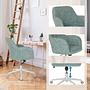 SOLAO HOME Office Chair Bouclé Green 2