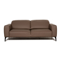Zürich Sofa 2-Sitzer mit Funktion Leder Taupe 0