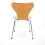 Series 7 Chair Chrome Maple by Fritz Hansen 3