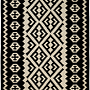 Kilim Gashgai Teppich Schwarz 0