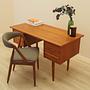 Teak Desk 1970s 4
