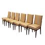 Set of six mahogany chairs 1960s 0