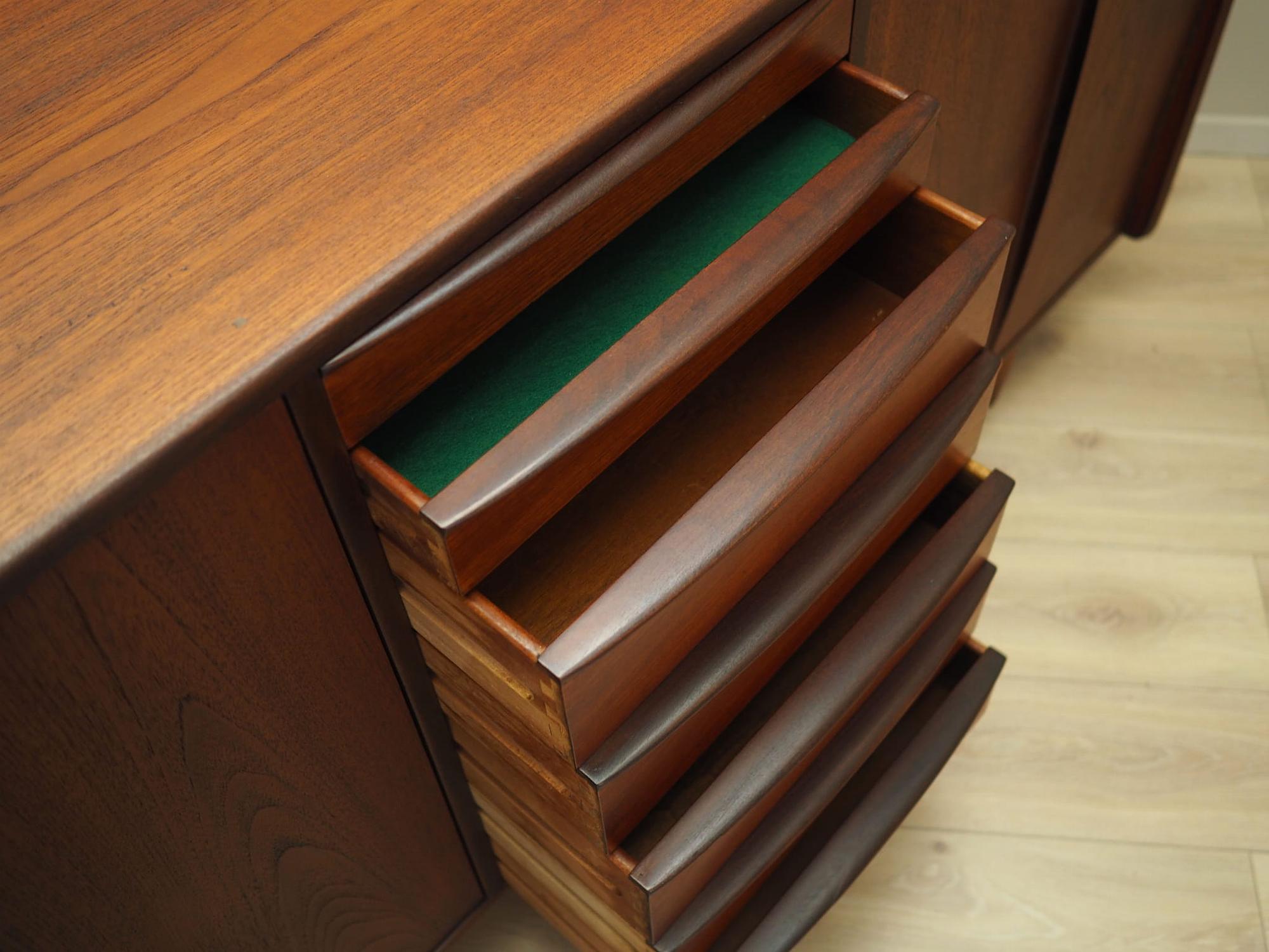 Sideboard Teak wood 1970s 10