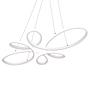 Fly Pendant Lamp Iron White 0