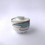 Vintage New Wave Zuckerdose Porzellan 1980er Jahre 4