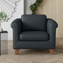 Amadeo Sessel Leder Blau 0