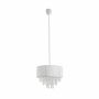 Pendant lamp 1-bulb textile plastic 3