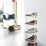 Tower Rack Schuhregal Stahl Weiß  2