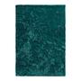 Soft Square Carpet Turquoise 65 x 135 cm 0
