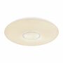 LED Deckenleuchte 1-flammig Glas Metall Weiß 1